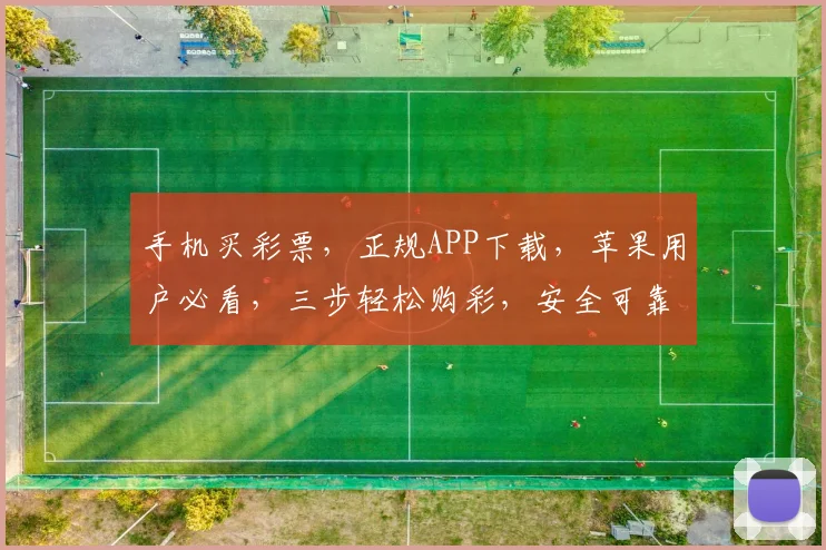 手机买彩票，正规APP下载，苹果用户必看，三步轻松购彩，安全可靠，快来体验